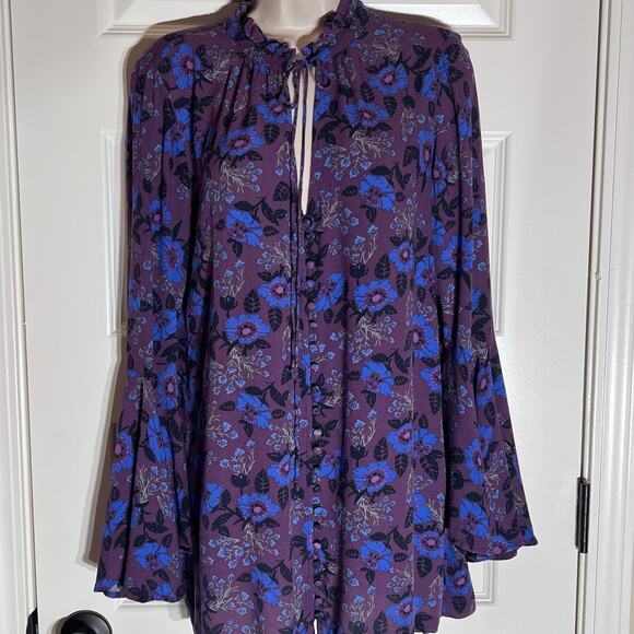 Free People Magic Mystery Tunic Blouse, Women's Size XS - Picture 4 of 8